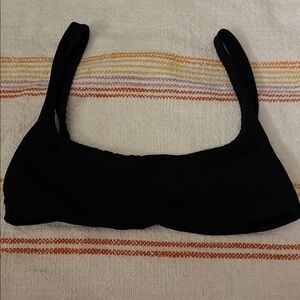 XS - NWOT - HAIGHT - Black Bikini Swim Top